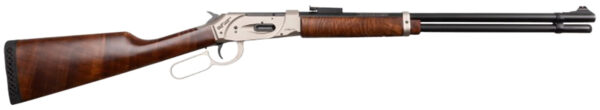 158229 Gforce Arms GFLVRNKLS Saddlehorn 410 Gauge 2.5″ 9+1 20″ Nickel Barrel/Rec, Turkish Walnut Stock, Adj. Fiber Optic Sights