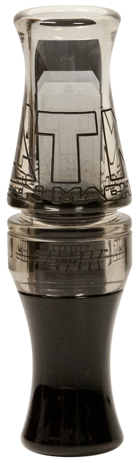 ATM, Double Reed Polycarb, Green Machine, Gun Smoke, ZNK6024, Zink Avian X Zink ATM Green Machine Duck Call — Gun Smoke