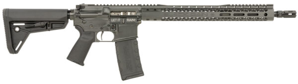 158551 Black Rain Ordnance BROSSPSMK Spec 15+ SSP 5.56x45mm NATO 30+1 16″, Smoke, 15″ Slim M-LOK, Magpul Grip/Carbine Stock
