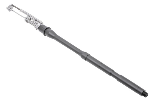 CMMG 22D7C6C Replacement Barrel Kit with Bolt Carrier Group, 22 LR 16.10″ Threaded, Black Nitride Chromoly Steel, Fits AR-15/Mk4