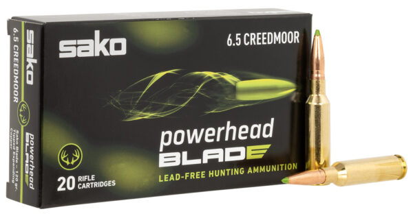 159355 Sako PowerHead Blade 6.5 Creedmoor 120gr – 20/Box