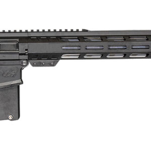Great Lakes Firearms GL10LA300SSBLK AR-10  300 Win Mag 5+1 24″, Black, 20″ M-Lok Handguard Fixed Hogue OverMolded Stock, A2 Grip, Muzzle Brake