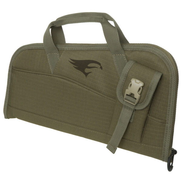 1601790_4 Elevation Peak Rifle/Pistol Case Combo Ambush Green 48 in. Case with 13.5 in. Rug