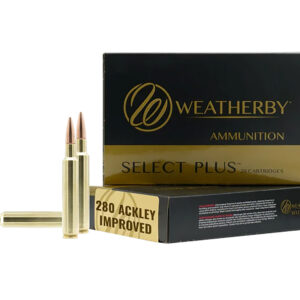 Weatherby .280 Ackley Improved 168 gr JHP – 20rd Box