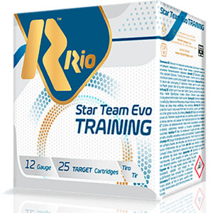 Rio Ammunition STT32X75 Star Team EVO  12Gauge 2.75″ 1 1/8oz 7.5Shot 25 Per Box/10 Case