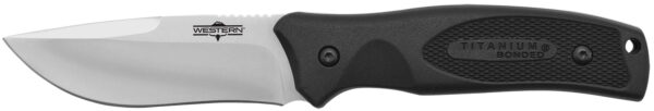 Camillus Western Black River 3.75in Fixed Drop Point Knife