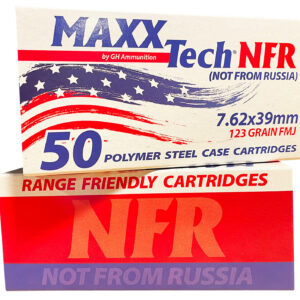 MAXXTech 7.62x39mm 123 gr FMJ – 50rd Box