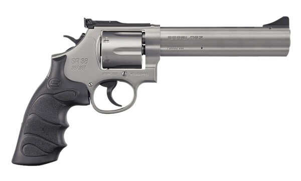 SAR Arms SR-38 6″ Stainless Revolver, 6-Shot