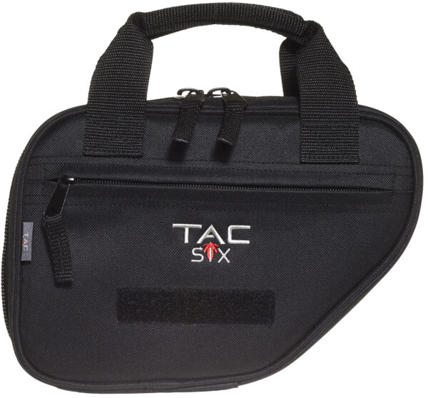 161178 Tac Six Battalion 10-inch Handgun Case, Black Neoprene