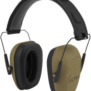 Allen ULTRX Shield Passive Earmuff — Slim FDE, 23 dB