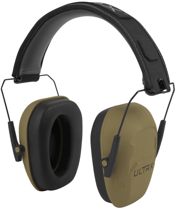 Allen ULTRX Shield Passive Earmuff — Slim FDE, 23 dB
