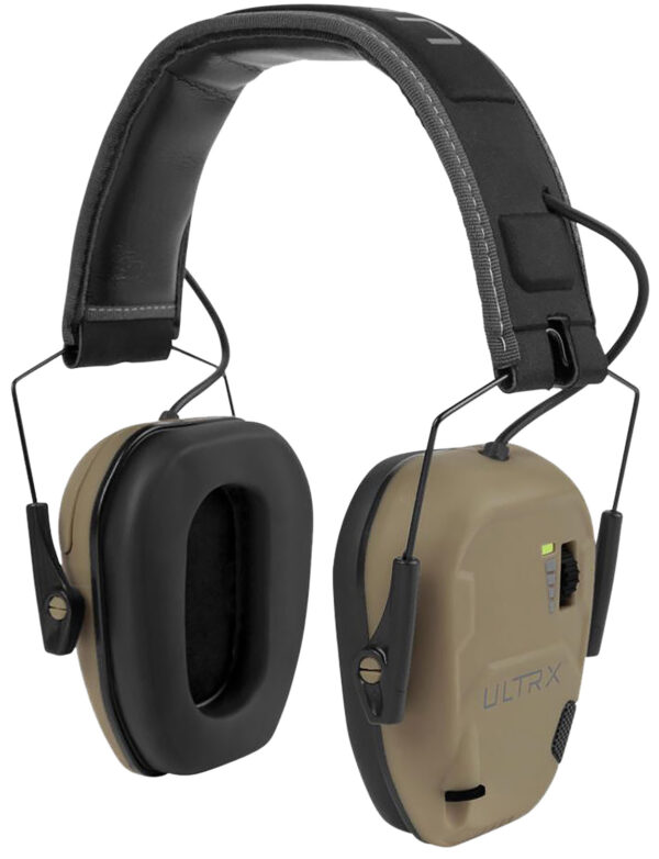 Allen ULTRX Bionic Electronic Earmuff — FDE, 22 dB