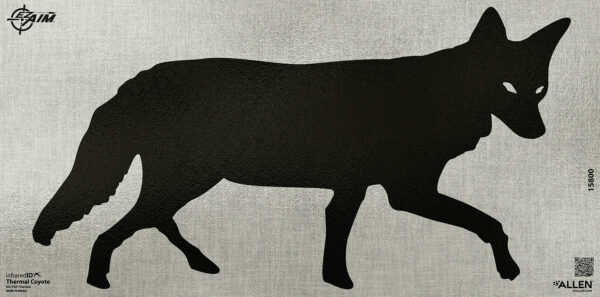 Allen EZ Aim Thermal ID Coyote Target 24×12 Grey