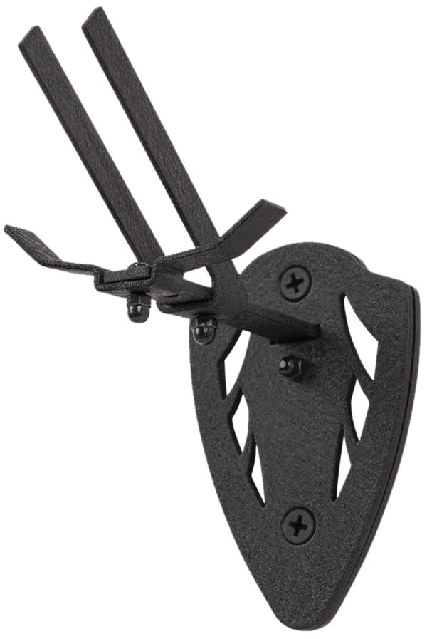161259 Allen Company EZ Mount Skull Hanger Black Steel Wall Mount