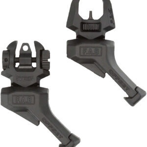 FAB Defense FRBS Offset Rifle Sights Kit — Black