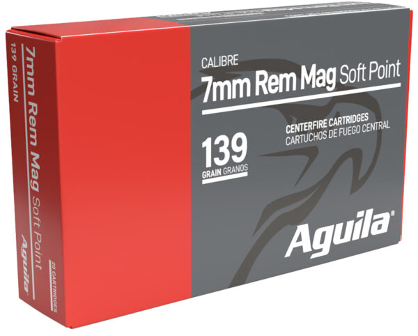 Aguila 7mm Rem Mag 139 gr InterLock BTSP – 20 rd