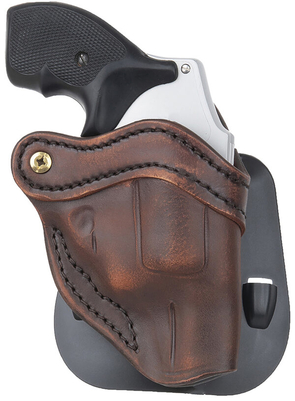 161542 1791 Gunleather PDHR1VTGR RVH1 OWB Vintage Leather Paddle Right Hand