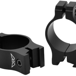 Warne Vapor 1″ Low Rimfire Rings – 1″ Tube, Matte Black