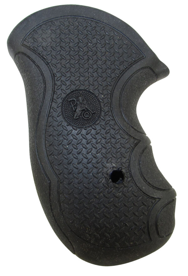 16175 Pachmayr Diamond Pro Grip — Ruger SP101, Black Rubber