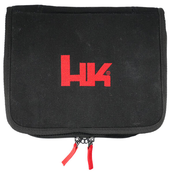 H&K HK 51001075 Pistol Case 11.20″ Black/Red