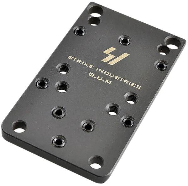 161883 Strike Industries GLOCKGUMV2 Universal Optic Mount for Glock Version 2 Black Compatible w/Glock (Except 42/43/43X/48)