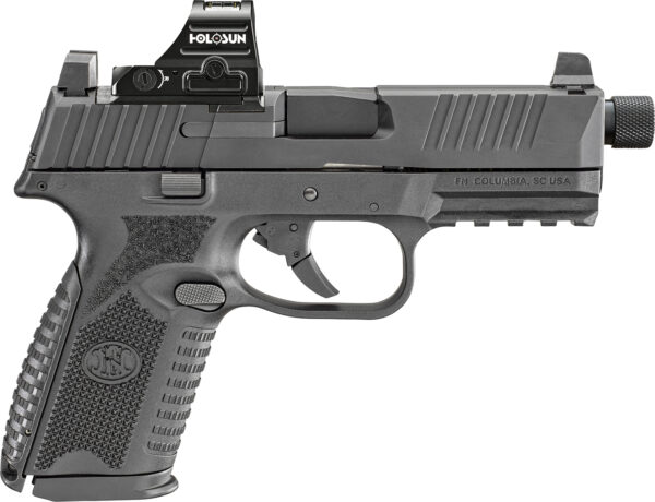 FN 509M Tactical 9mm 4.5in Holosun 407C Black 15/24rd