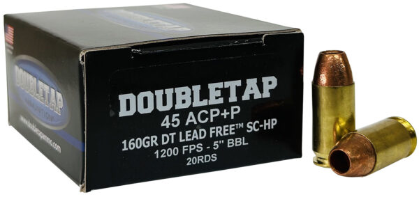 162192 DoubleTap 45A160XM 45 ACP 160gr LFHP 20/Box