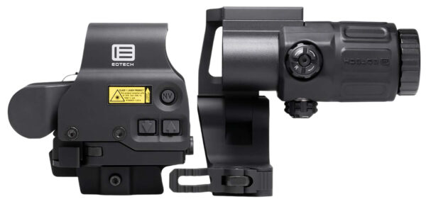 Eotech HHSSTC HHSSTC EXPS & G33 Magnifier Matte Black 1x/3x 1.20″ x 0.85″ 1 MOA Red Dot/68 MOA Ring