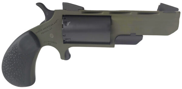 163129 NAA Green Huntsman Revolver 2 in. OD Green 5-Round