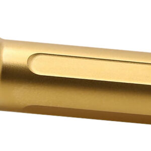 True Precision Inc TPSHCBXTG Springfield  9mm Luger 3.10″ Threaded Gold TiN Stainless Steel, Fits Springfield Hellcat