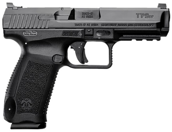 Canik TP9SF 9mm 4.46″ 18+1 Black w/ 2 Mags