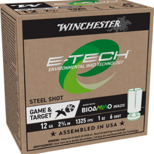 Winchester E-Tech 12 Gauge 2.75″ #6 1 oz – 25rd Box