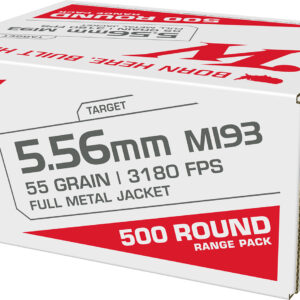 Winchester M193 5.56mm 55 gr FMJ – 500rd Box