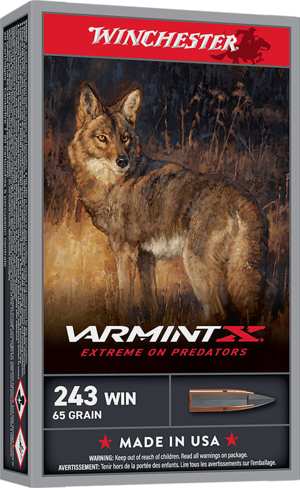 163283 Winchester Varmint X .243 Win 65gr 20rd Box