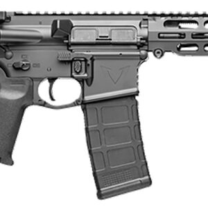 Vktr Industries V31100916617 VK-1  5.56mm 30+1 10.50″ Black Steel Threaded Barrel, Black Armor Cerakote 9.85″ VK-1 Handguard, Black Synthetic SB Tactical SBA3 Brace, Black Magpul K2 Grip, Ambidextrous