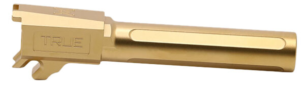 163503 True Precision TPP365XLBXG Sig 9mm 3.70in Gold TiN Drop-In Barrel