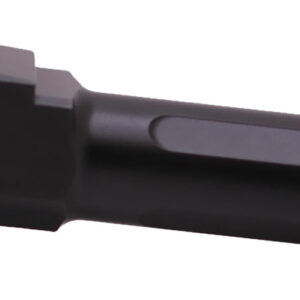 163513 True Precision Inc TPG43BXBL Glock 9mm Luger 3.40″ Fluted Black Nitride Stainless Steel, Fits Glock 43/43X