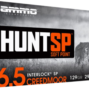 Ammo Inc 6.5 Creedmoor 129gr Soft Point – 20rd Box