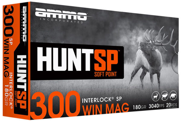 Ammo Inc .300 Win Mag 180 gr Soft Point 20rd Box