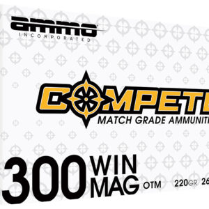 Ammo Inc .300 Win Mag 220 gr OTM, 20/Box