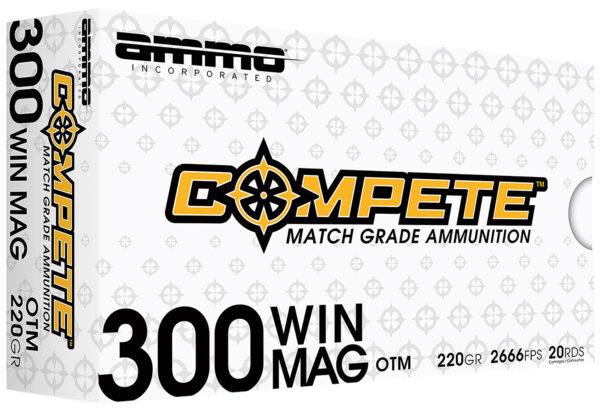 163703 Ammo Inc .300 Win Mag 220 gr OTM, 20/Box