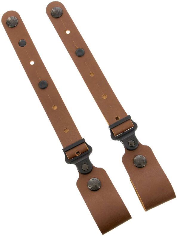 163818 Galco MC2TD Horizontal Shoulder System Tie Down Set 2.0 Tan Full Grain Leather Ambidextrous