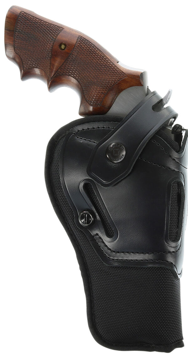 163823 Galco SR124B Switchback Black Fits Heritage Rough Rider/ Ruger Wrangler