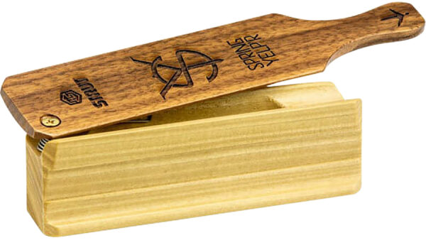 163991 Hunters Specialties Spring Yelper Box Call – Brown Hardwood