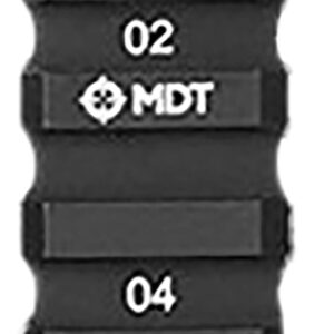 Mdt Sporting Goods Inc 103150BLK M-Lok Picatinny Rail  Black Anodized 2.50″ Long