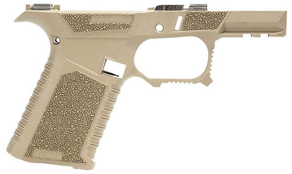164303 Sct Manufacturing 0225020100IA Sub Compact Compatible w/ Glock 43X/48 Flat Dark Earth Polymer Frame Aggressive Texture Grip Includes Locking Block