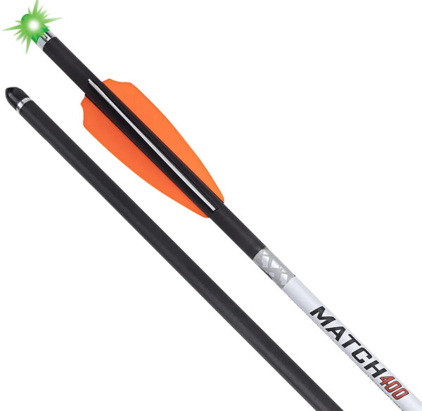 164346 Tenpoint HEA7693 Match 400 Alpha Blaze Carbon 20″.004 Straightness 3 Pack green