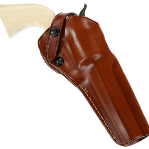 Galco SAO168 Tan Leather OWB Belt Slide Holster — Ruger Single-Six