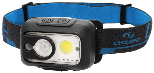 Cyclops EclipseElite Headlamp 520 Lumens, Rechargeable