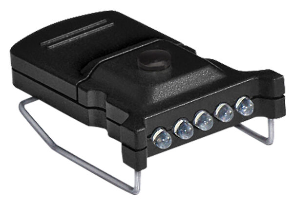 164719 Cyclops CYC-MHC2PK-W Micro Hat Clip Light Black 10 Lumens White LED